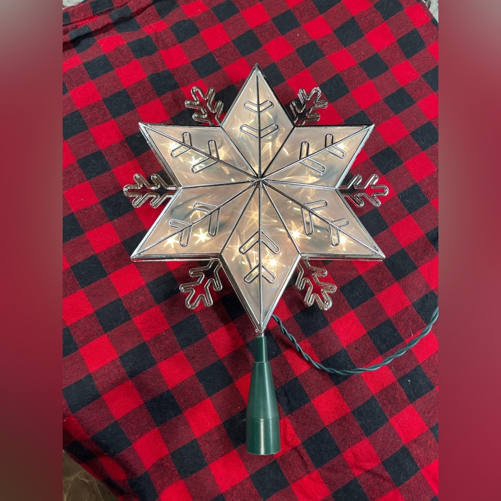 Kurt Adler Star tree topper